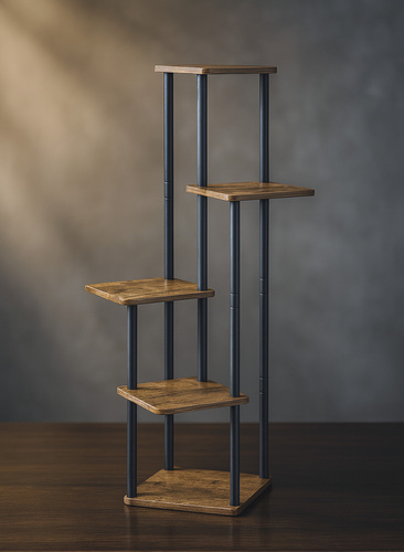 Kwietnik Belivio MADISON RUSTICAL OAK