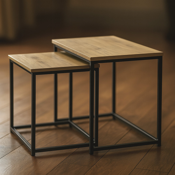 Zestaw stolików Belivio VERSO ROYAL OAK