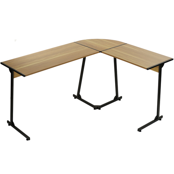 Biurko narożne Belivio ARDEN Honey Oak