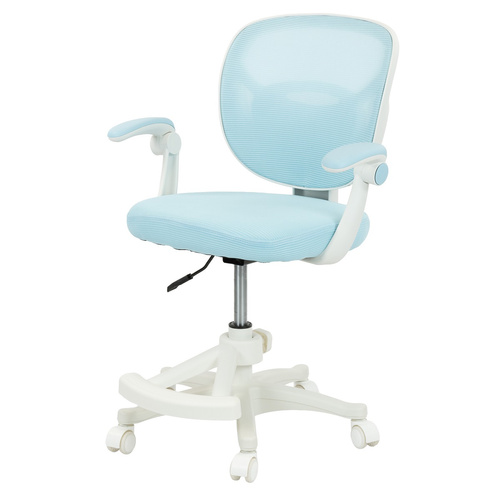 Fotel obrotowy Belivio ELMO niebieski