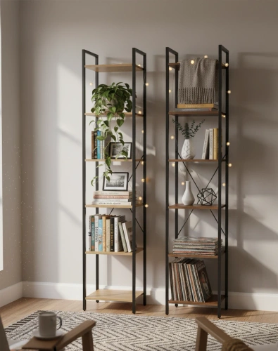 Regał Belivio FELIPE Rustical Oak