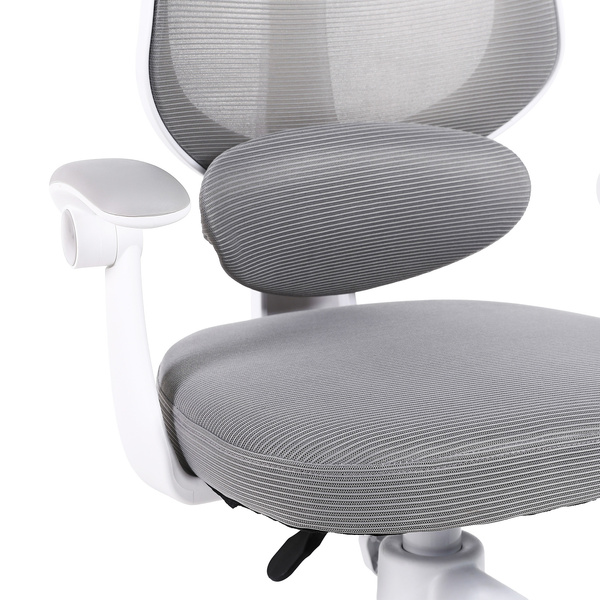 Fotel obrotowy Belivio VIVO szary