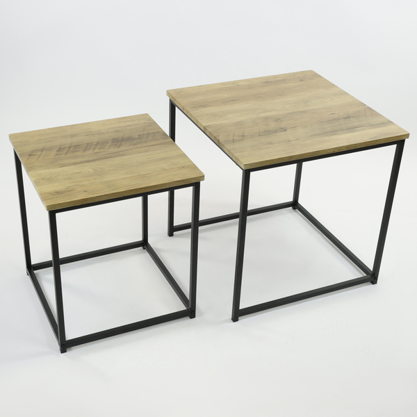 Zestaw stolików Belivio VERSO ROYAL OAK