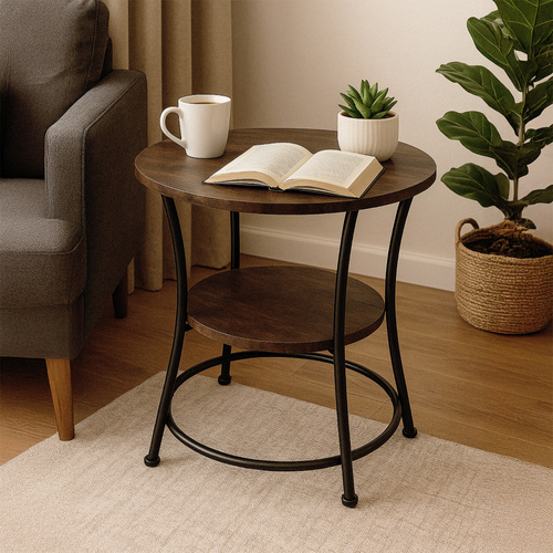 Stolik kawowy Belivio CARLO RUSTICAL OAK